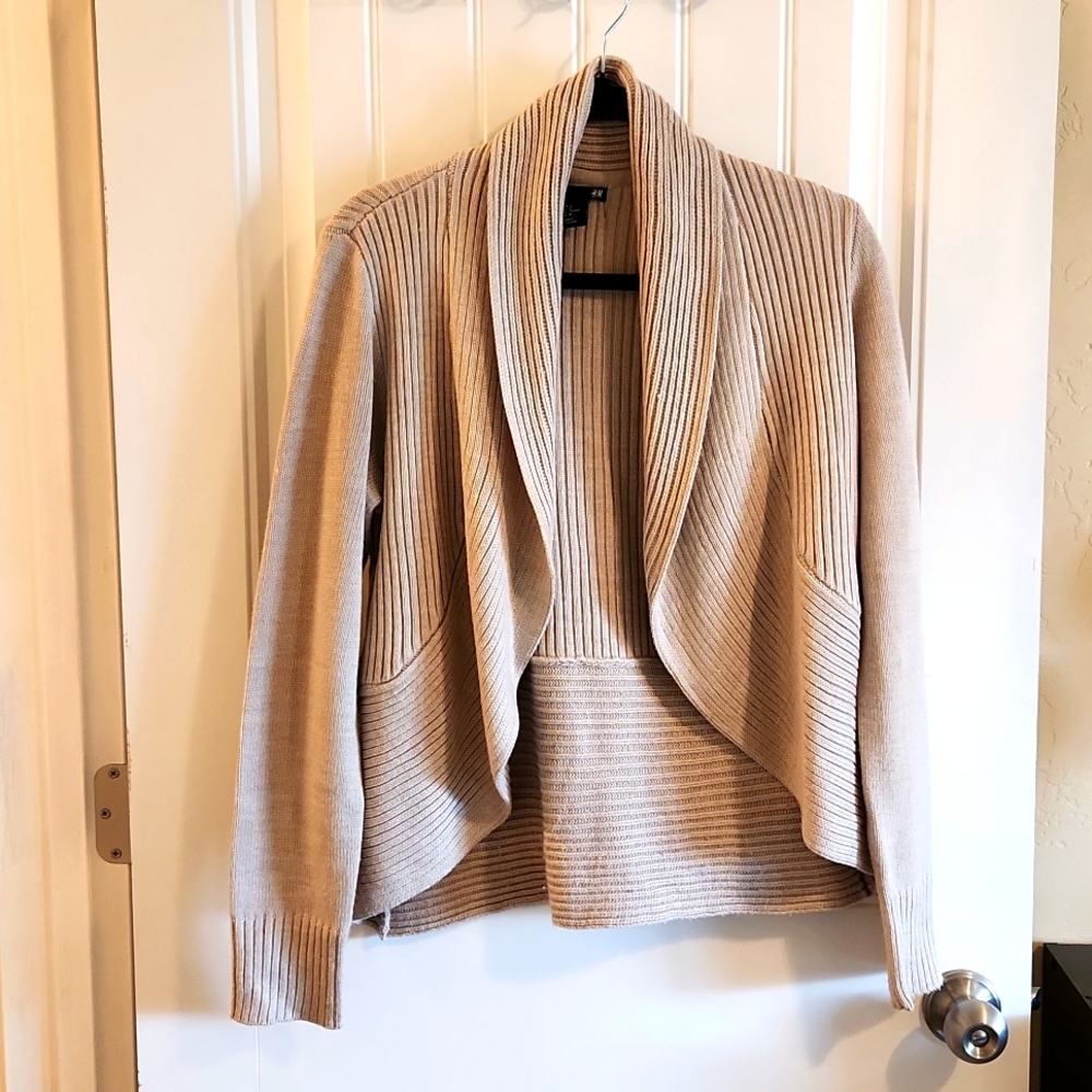 Cream cardigan